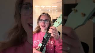 Easy ukulele songs for beginners❤️ Cups/when im gone ukulele tutorial #ukulele #fyp #tutorial #music