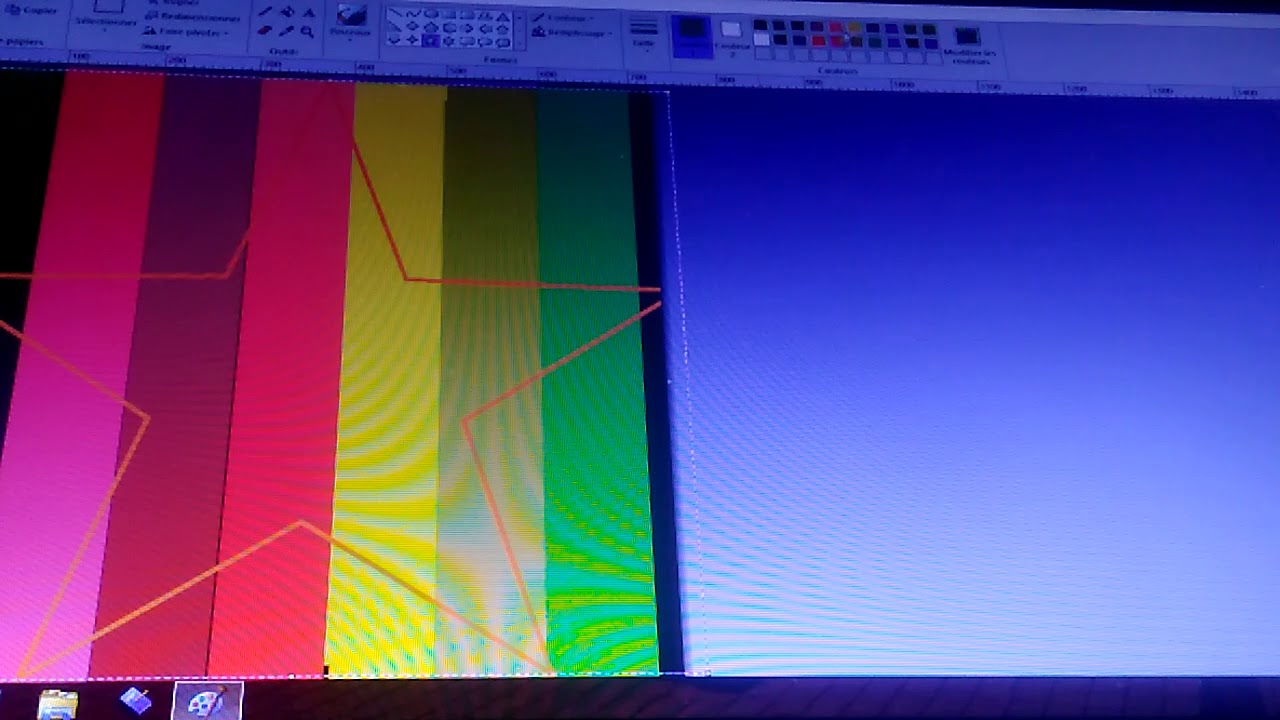 Comment faire une étoile multicolore sur l'ordinateur - YouTube