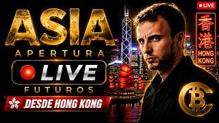 BITCOIN Trading en Vivo 🔴 | Apertura de Asia (desde Hong Kong)