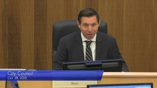 City Council - October 28, 2020