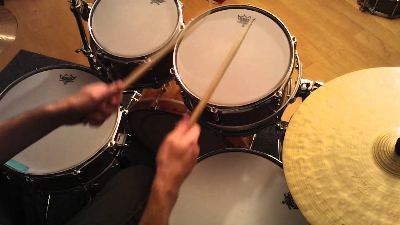 LIGNUM DRUMS  / Pearwood kit / ZOOM Q3HD