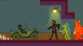 Haunted House Chapter 4 level 16-20 Stickman Zombie Shooter android game screenshot 5