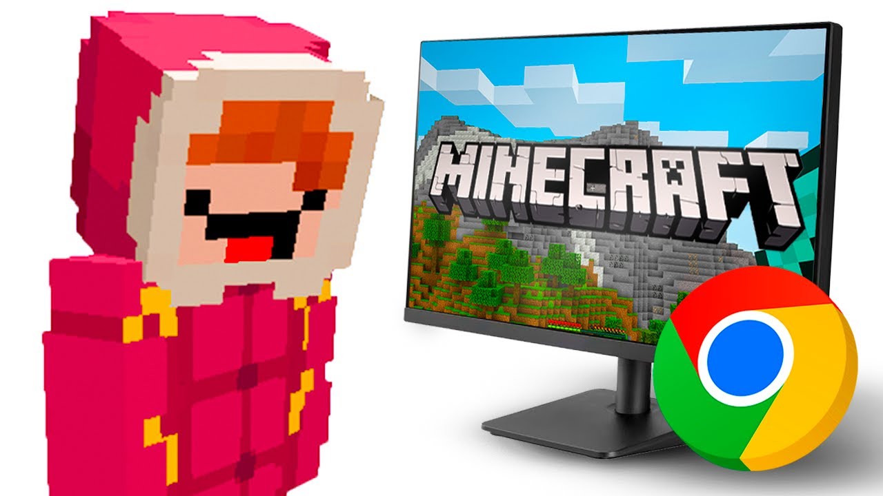 Usé GOOGLE CHROME Para JUGAR Minecraft - YouTube