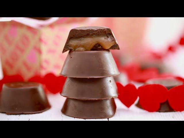 Caramel Filled Chocolates | Bigger Bolder Baking