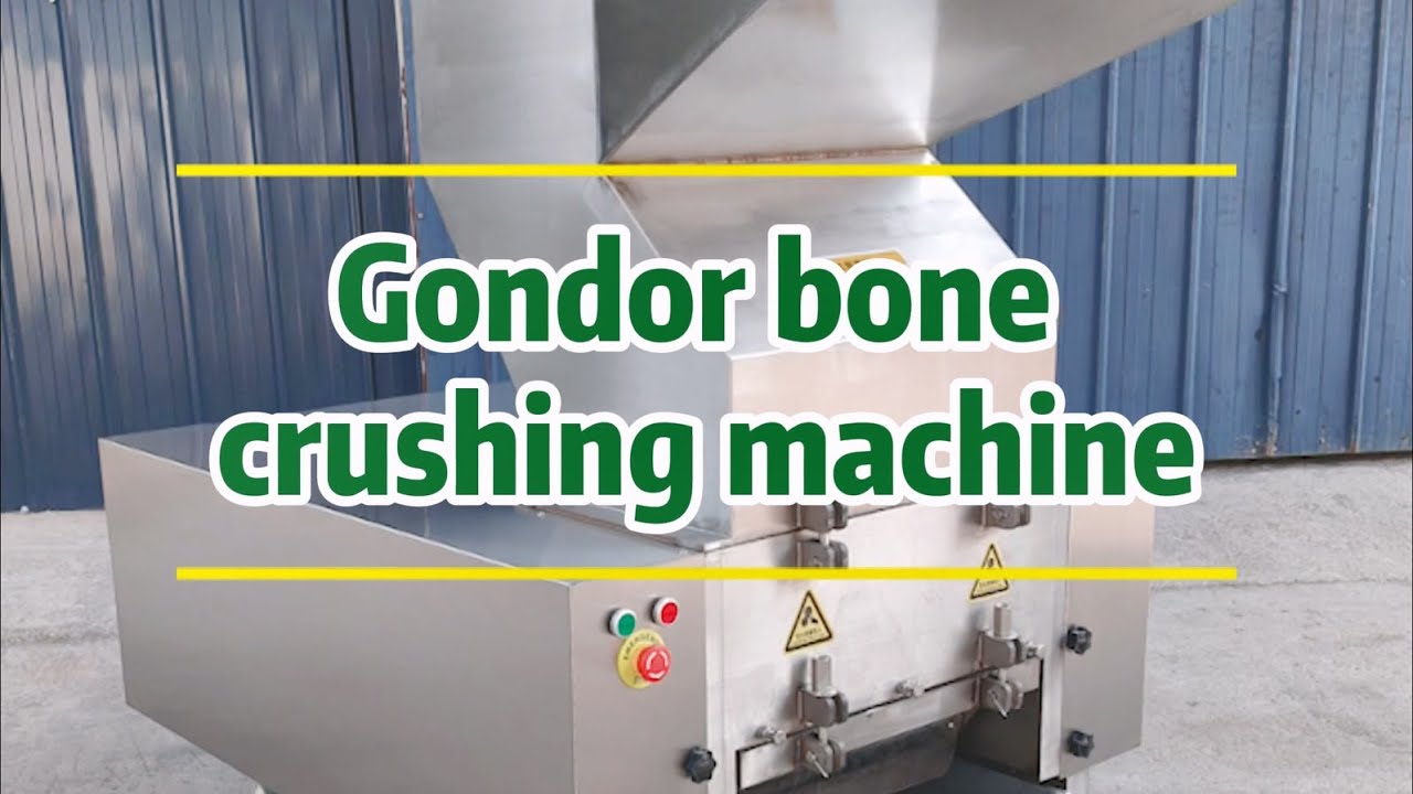 🍖 Gondor Commercial Animal Bone Crusher – High-Efficiency, Durable & Versatile for Meat Processing