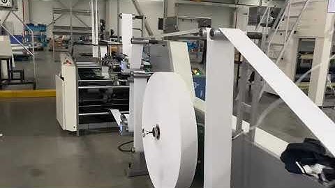 Testing Before Delivery to Europe|150pcs/min A330 Full Auto Paper Bag Machine(80gsm W200*G80*H240 )