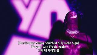 Video-Miniaturansicht von „영원한 관계? 그저 네 차례일 뿐 / Ty Dolla $ign - Your Turn (feat. Musiq Soulchild, Tish Hyman & 6LACK) [가사해석]“