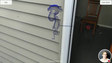 Google Tango Mesh Occlusion