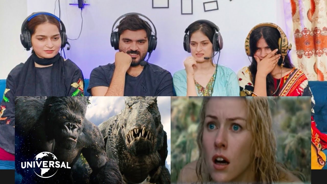King Kong V. Rex Fight Reaction