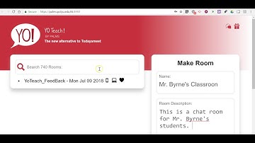 How to Use Yo Teach! to Create a Classroom Backchannel
