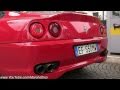 Ferrari 550 Rev and Powerslide - EDO Competition Exhaust