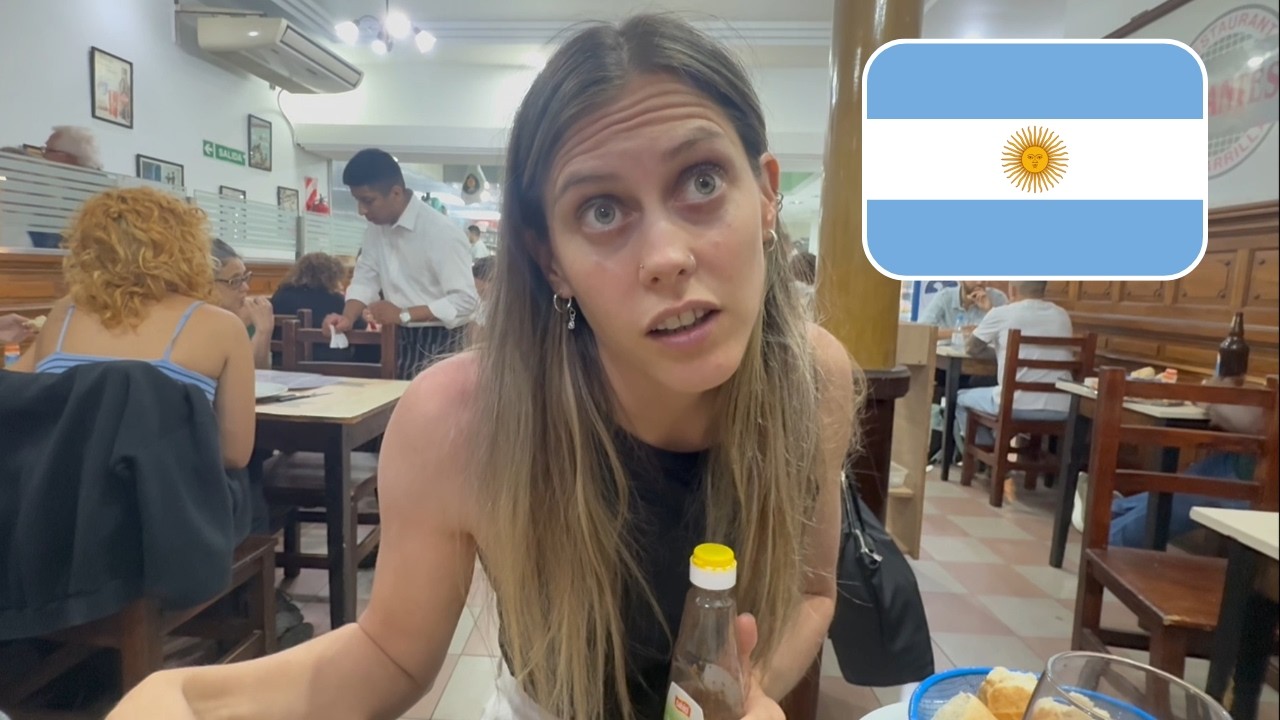 NEOZELANDESA en ARGENTINA prueba COMIDA TIPICA en Buenos Aires y Mar del Plata