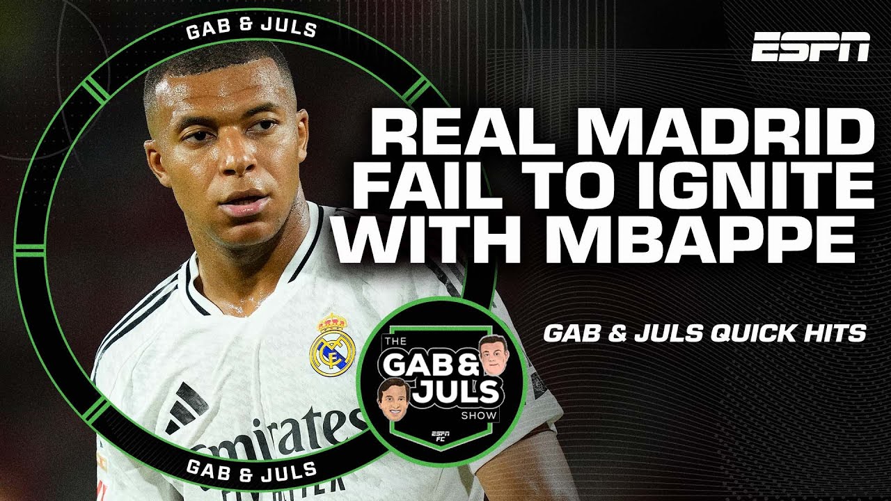 Kylian Mbappé and Real Madrid held in LALIGA opener! Time to panic or one of those day?😳 | ESPN FC