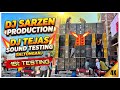 DJ TEJAS SARZEN PRODUCTION SOUND TESTING DALTONGANJ RAMNAVMI #djsarzen