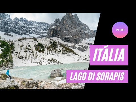 Como é a trilha até o Lago di Sorapis nas Dolomitas