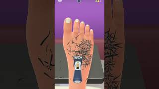 미용 관리 - 발 청결 - ASMR 게임 - Beauty Care - Clean your feet - ASMR Games Part 1 #shorts #viral #ASMR screenshot 4