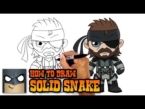 Creat a image of Solid Snake from Metal ...