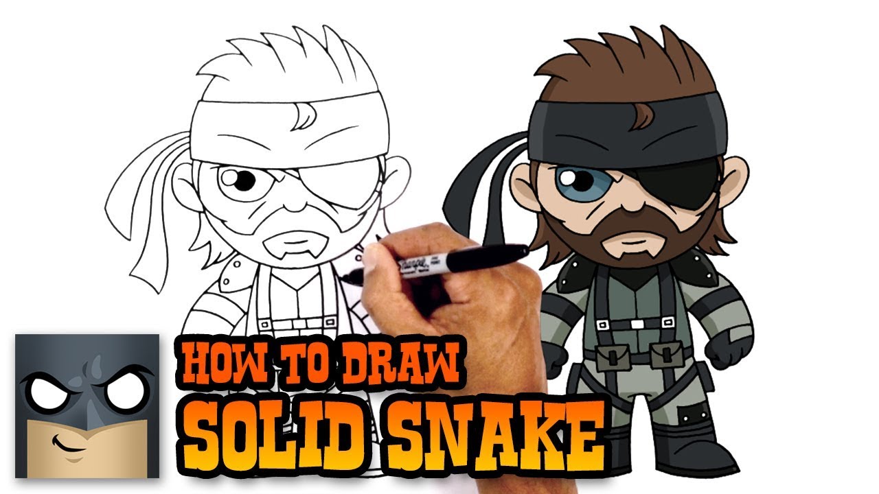 Solid Snake Drawing Amazing  Drawing Skill