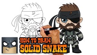 how to draw solid snake metal gear solid
