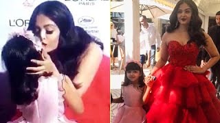 Aaradhya Bachchan Takes A Walk With Aishwarya Rai At Cannes 2017