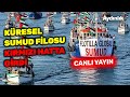 Sumud Filosu Kırmızı Hatta! Küresel Sumud Filosu Gazze&#39;ye yaklaşıyor! Sumud Filosu&#39;ndan #CANLI yayın