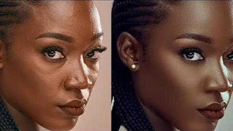 High-End Skin Retouching Beginner Photoshop Tutorial 10 Minutes | Frequency Separation