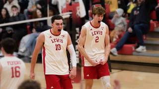 Lewis Men’s Volleyball HIGHLIGHTS || Lewis vs. Pepperdine || January 24, 2026