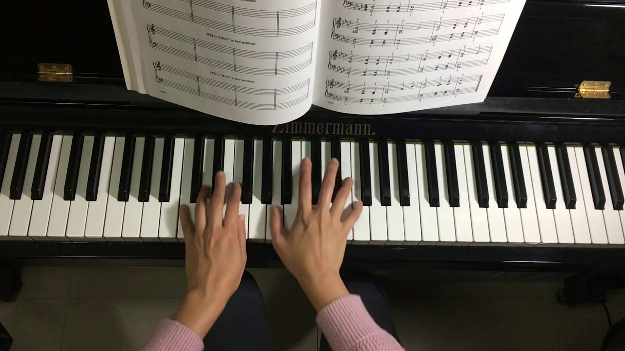 Chorale (P.35) - Michael Aaron Piano Course Lessons Grade 2