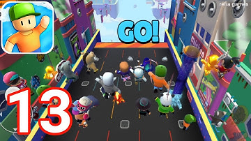Stumble Guys - Gameplay Walkthrough Part 13 Traffic Jams ( iOS, Android )