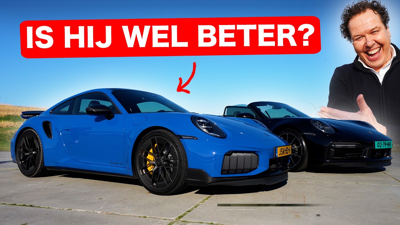 NIEUWE PORSCHE 992.2 TURBO S vs OUDE: Het echte VERSCHIL!