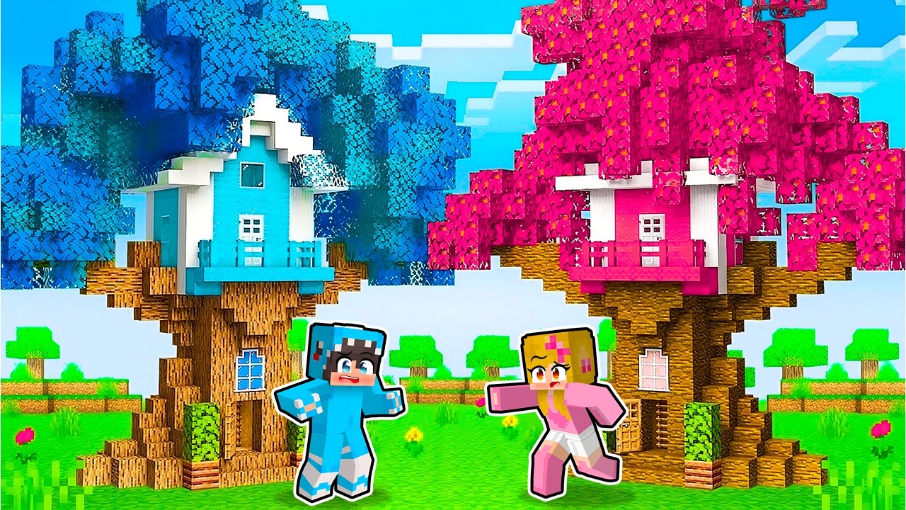 LUNA VS LUKA: KUĆICA NA DRVETU BUILD BATTLE