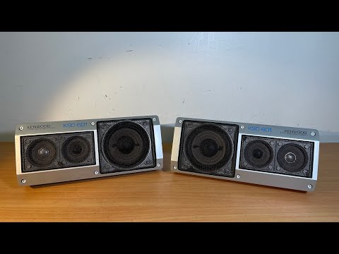 視聴動画 KSC - 601 KENWOOD ケンウッド 旧車 スピーカー 街道レーサ