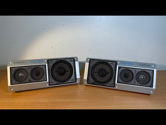 視聴動画 KSC - 601 KENWOOD ケンウッド 旧車 スピーカー 街道レーサ