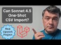 Coding Exam Project with AI: Part 5/9 - Import CSV with Filament