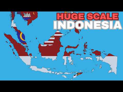 Indonesia - Huge Scale World Flag Map [Part 31] [Minecraft]