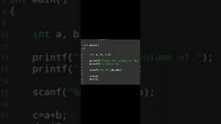 #76| How to Learn Basic Programming | C Language Exercise77  #shorts #Coding