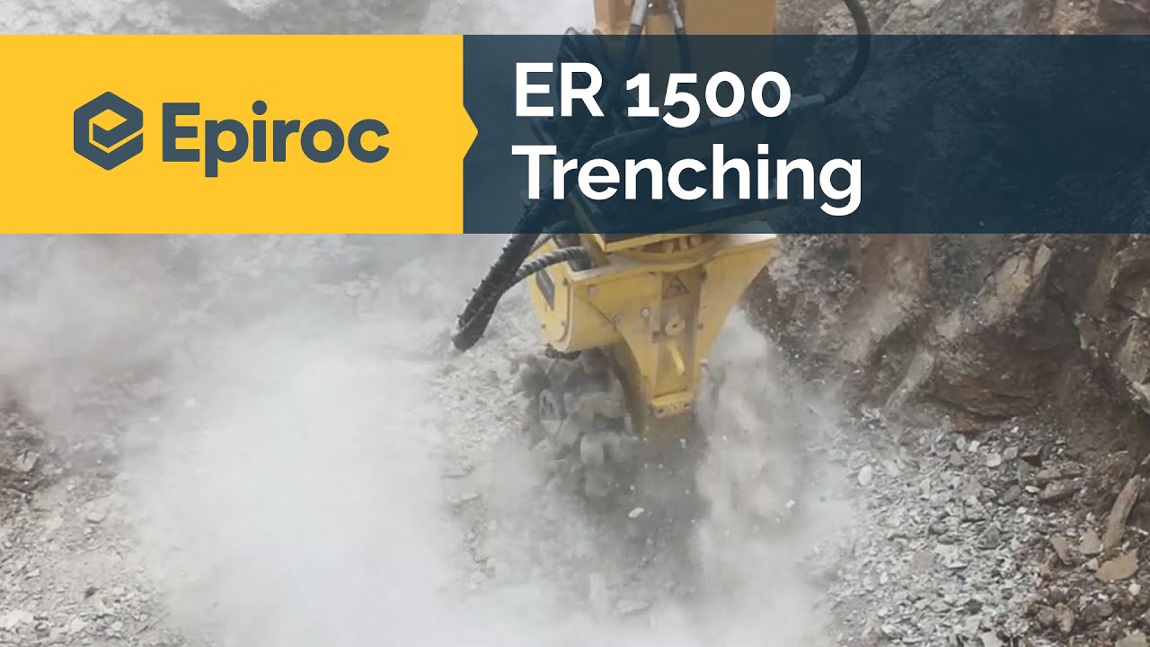 Drum Cutter ER 1500x trenching