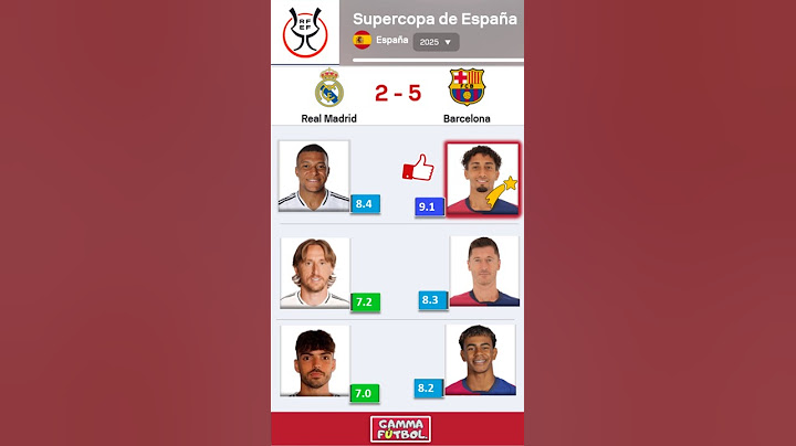 🇪🇸 Real Madrid - Barcelona : Estadísticas / Resumen 🔴 - Supercopa de España , Final 2025 en Vivo