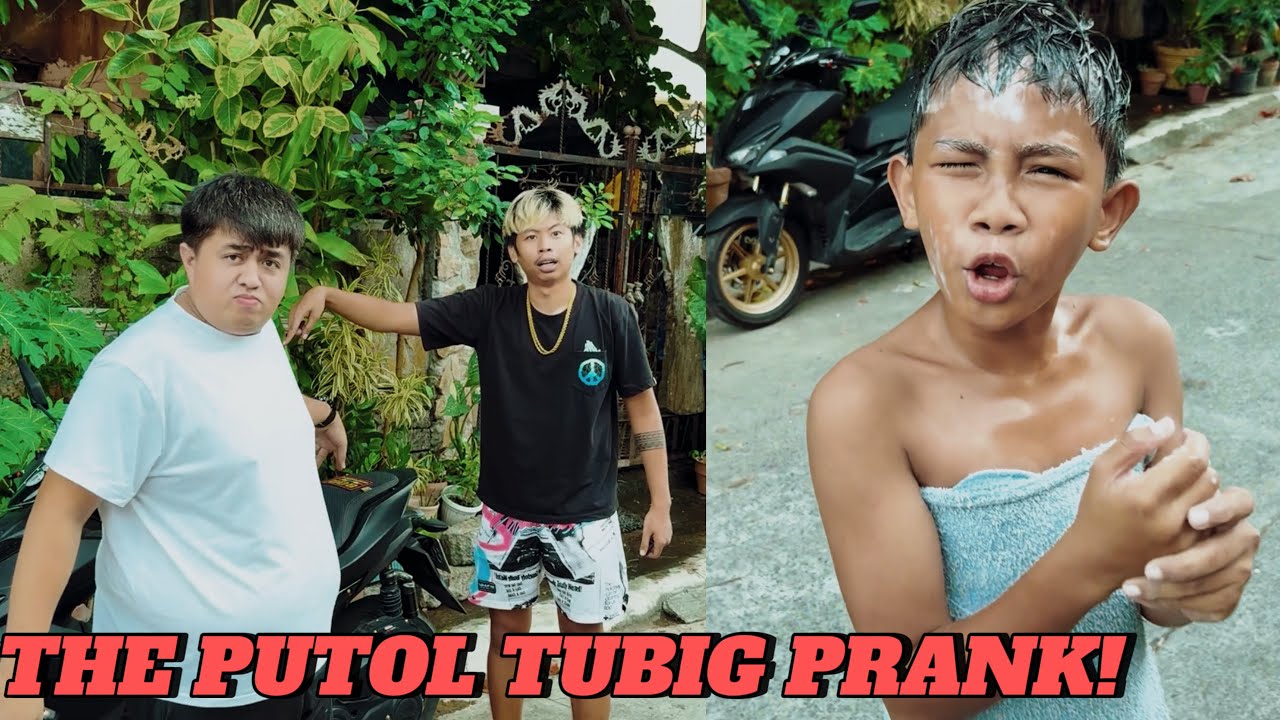 NAPUTULAN NG TUBIG Prank! (HABANG NaLILIGO sila YG)