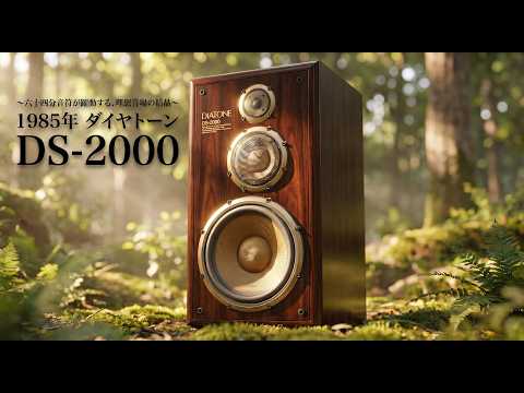 DIATONE ダイヤトーン ペアスピーカー DS-2000 1985 Diatone DS-2000 - YouTube