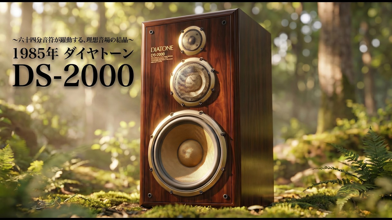 DIATONE DS2000 初期モデル 取りに来てくださいる方 1985 Diatone DS-2000 - YouTube