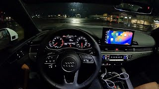2023 Audi A5 Sportback - POV Night Drive