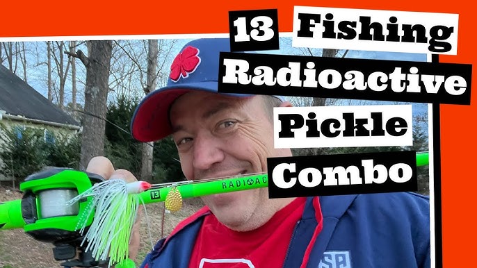 Breaking in My NEW 13 Fishing Spinning Setup! (Radioactive Pickle
