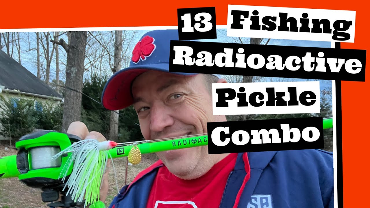 Reel Time Review of 13 Fishing Radioactive Pickle casting combo - Is the  perfect combo for big baits 