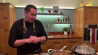 Two recipes using  Dublin bay prawns