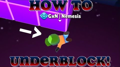 Underblock Guide! Stumble Guys