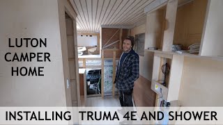 Shower &amp; Truma 4E Luton Camper Van First Fit
