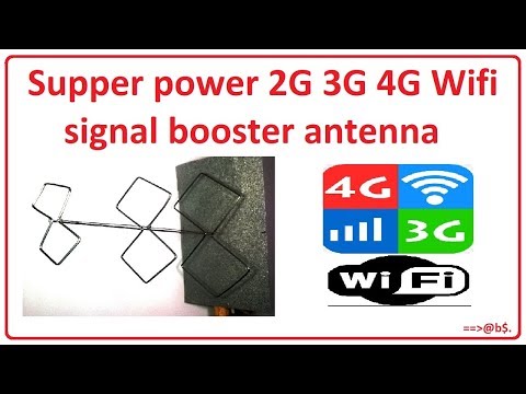 Video: Come Realizzare Un'antenna Fatta In Casa Per Un Modem 3G