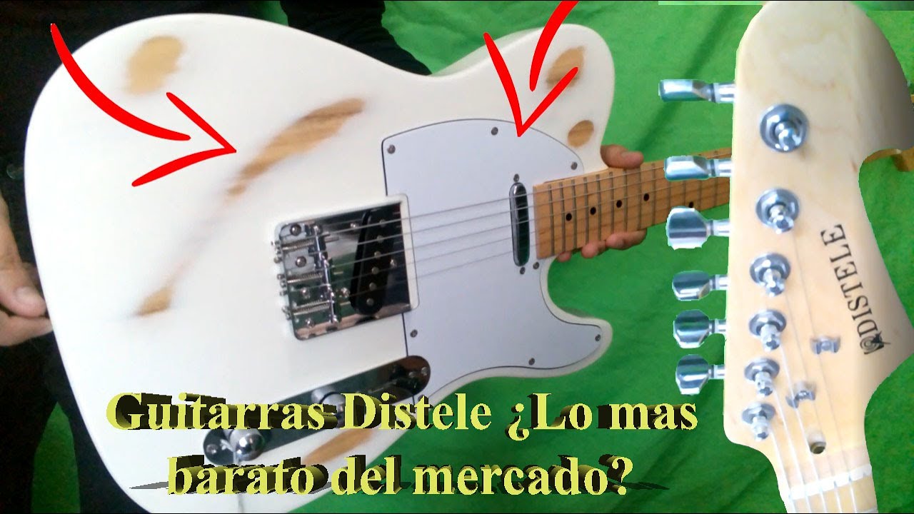 Guitarras Distele¿Basura o tesoro oculto?/(Review)Analisis a fondo -  YouTube