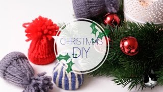 Christmas DIY: cappellini di lana | Un punto alla volta - YouTube